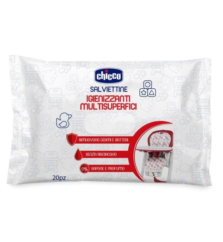 CHICCO SALVIETTINE IGIENIZZANTI 20 PEZZI