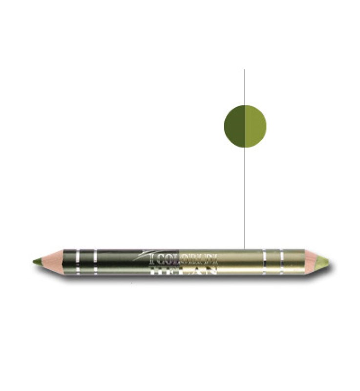 I COLORI DI HELAN BIO MATITA DUO OCCHI GIADA VERDE MUSCHIO