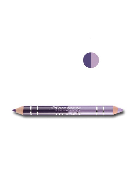 I COLORI DI HELAN BIO MATITA DUO OCCHI GLICINE VIOLA I COLORI DI HELAN BIO MATITA DUO OCCHI GLICINE VIOLA