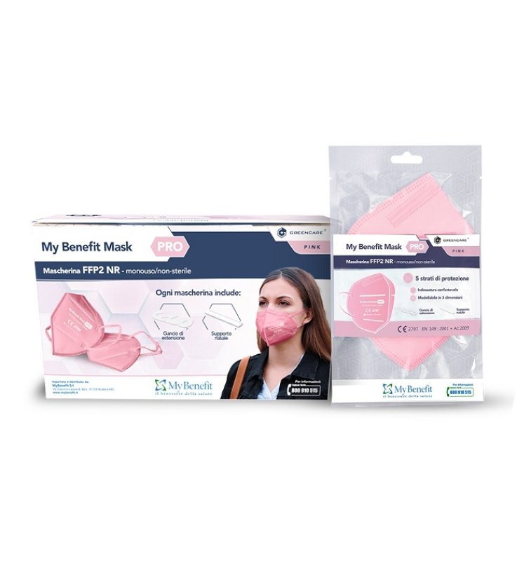 MY BENEFIT Mask FFP2 Rosa 1pz