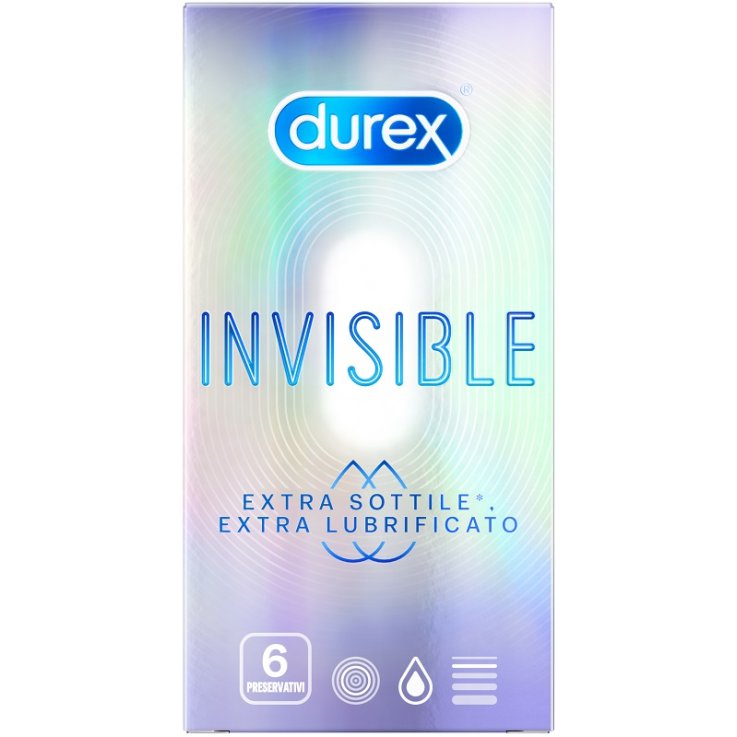 DUREX INVISIBLE EXTRA LUBR 6PZ DUREX INVISIBLE EXTRA LUBR 6PZ