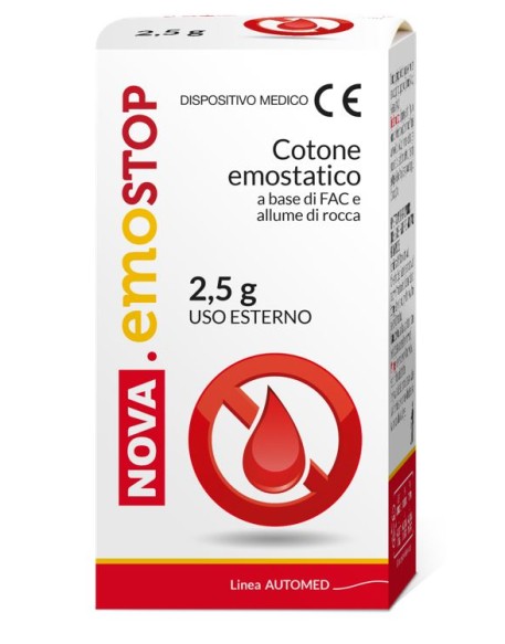 COTONE EMOSTATICO NOVA EMOSTOP 2,5 G