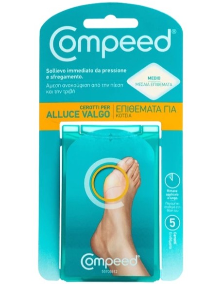 COMPEED CEROTTI PER ALLUCE VALGO 5 PEZZI