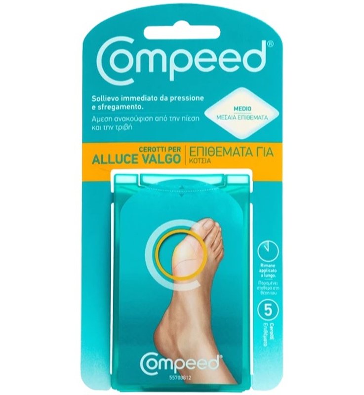COMPEED CEROTTI PER ALLUCE VALGO 5 PEZZI