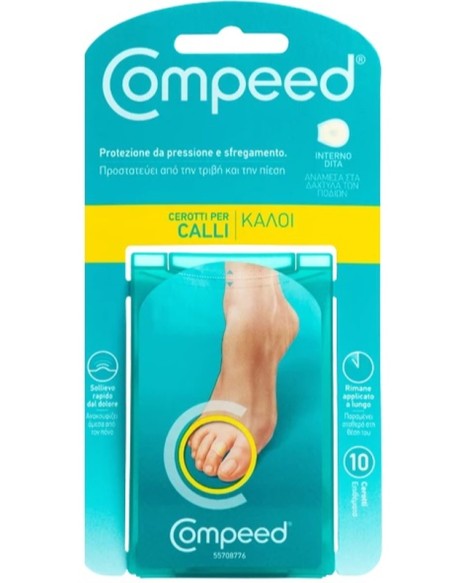 COMPEED CEROTTI PER CALLI INTERNO DITA 10 PEZZI