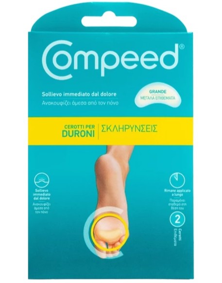 COMPEED CEROTTI PER DURONI LARGO 2 PEZZI