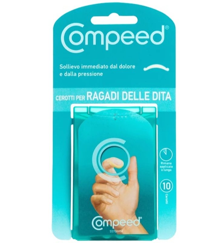 COMPEED CEROTTI PER RAGADI DITA 10 PEZZI COMPEED CEROTTI PER RAGADI DITA 10 PEZZI