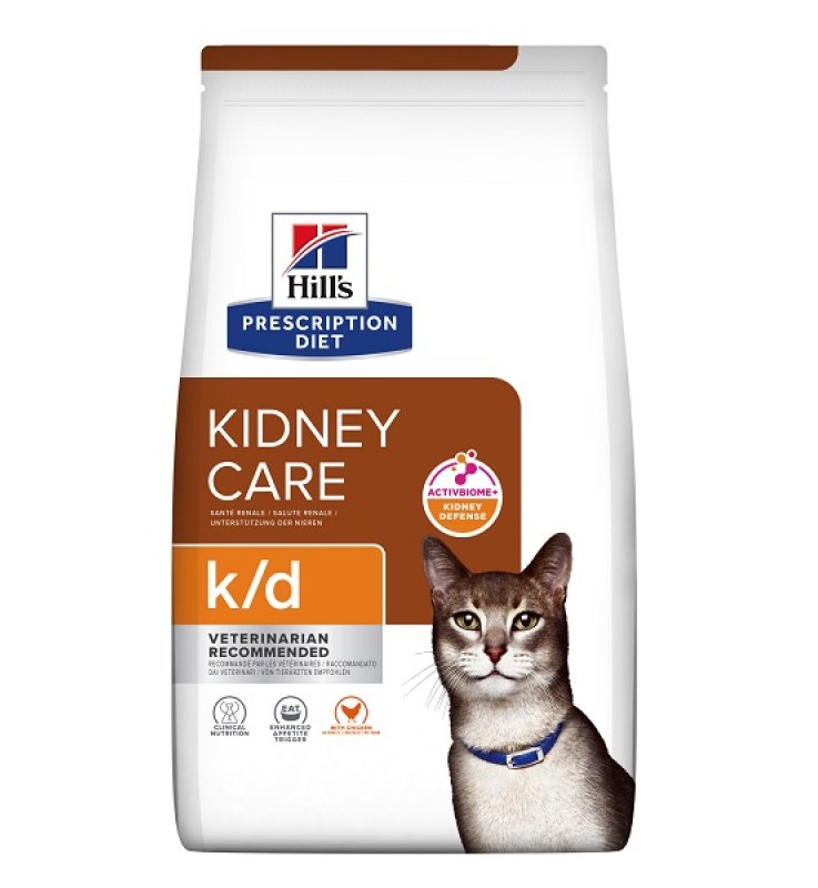 V PD FELINE KIDNEY K/D CHIC1,5KG
