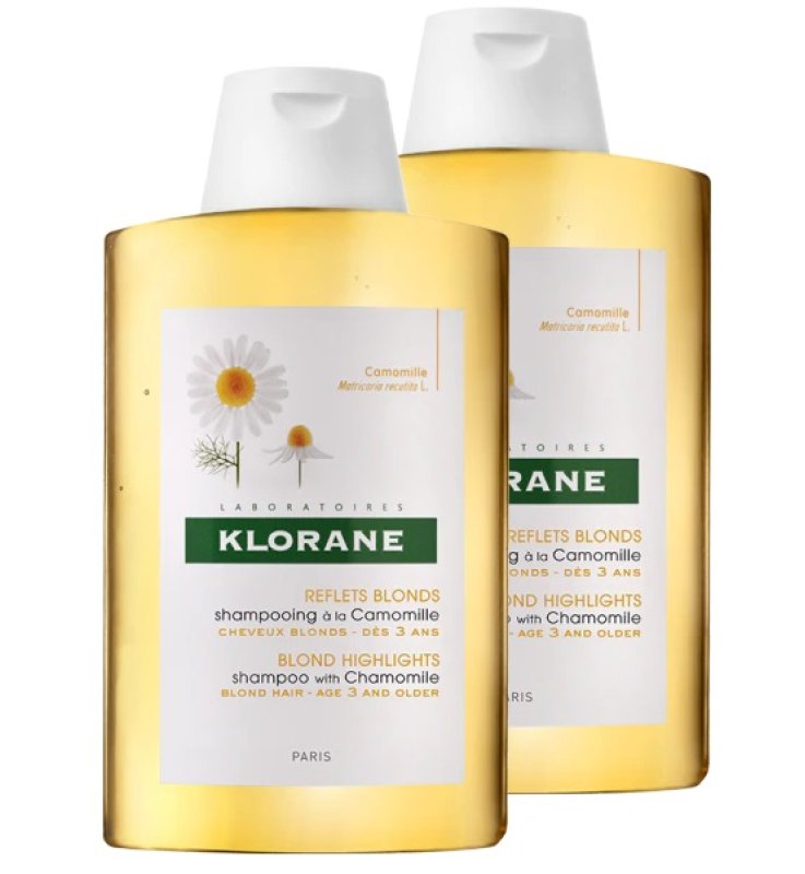 KLORANE DUO SHAMPOO CAMOMILLA 400 ML TAGLIO PREZZO