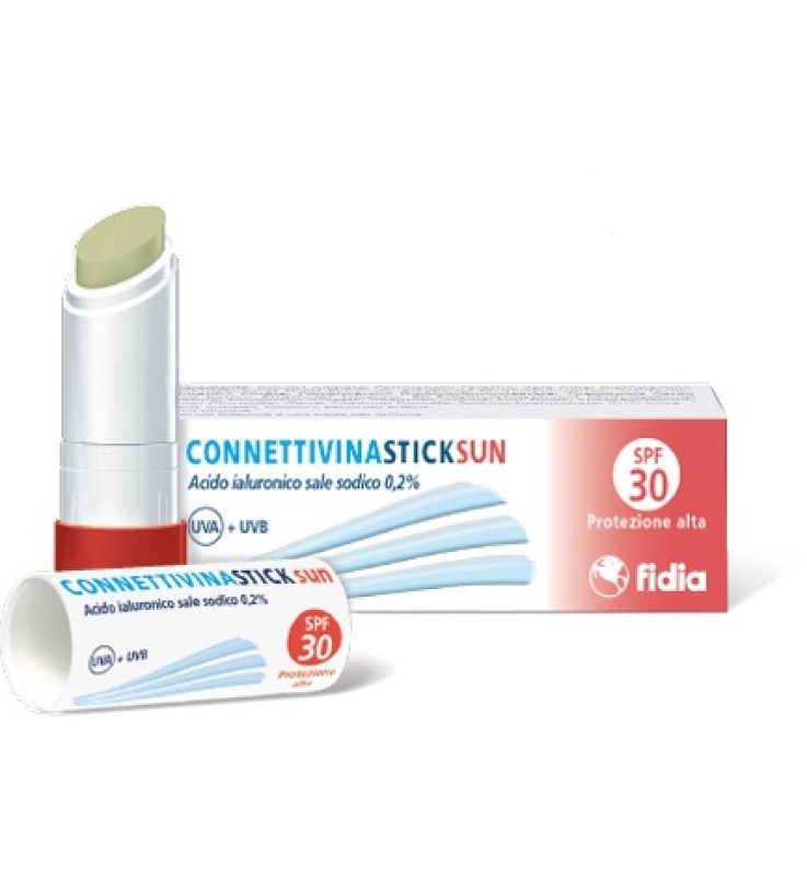 CONNETTIVINASTICKSUN con Acido Ialuronico SPF30 Uso esterno 3 ml