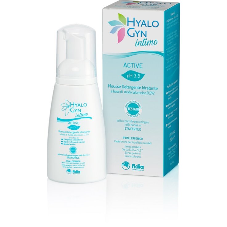 HYALO GYN INTIMO MOUSSE ACTIVE 200 ML HYALO GYN INTIMO MOUSSE ACTIVE 200 ML