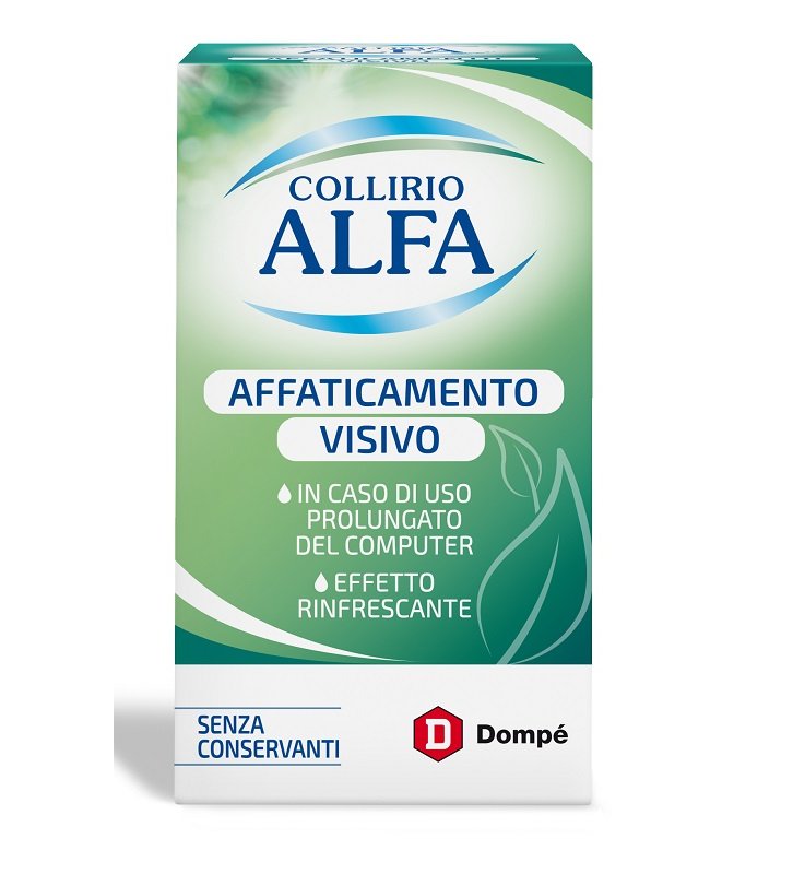 COLLIRIO ALFA AFFATICAMENTO VISIVO 10 ML COLLIRIO ALFA AFFATICAMENTO VISIVO 10 ML