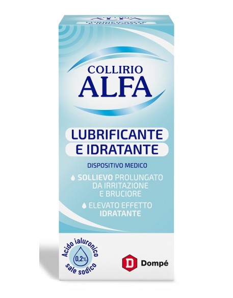 COLLIRIO ALFA LUBRIFICANTE/IDRATANTE 10 ML