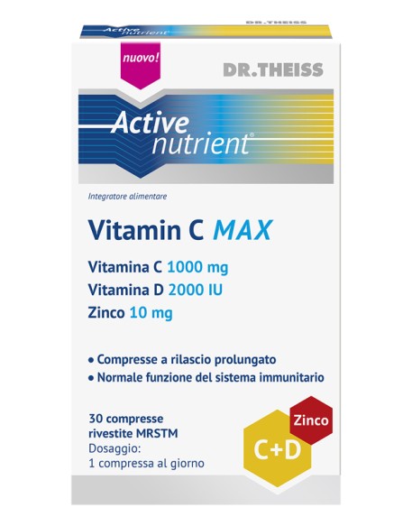 ACTIVE NUTRIENT VITAMIN C MAX 30