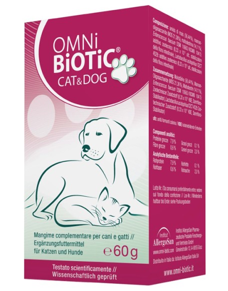 V OMNI BIOTIC CAT&DOG POLV 60GR