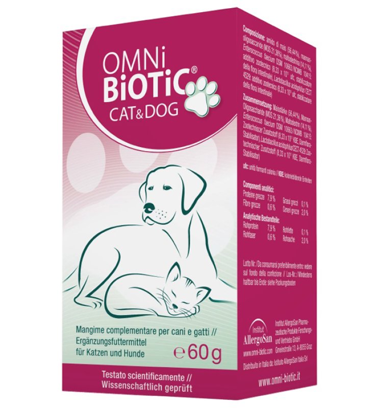V OMNI BIOTIC CAT&DOG POLV 60GR