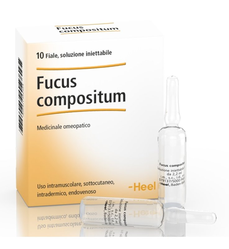 HEEL FUCUS COMPOSITUM 10 FIALE DA 2,2 ML L'UNA HEEL FUCUS COMPOSITUM 10 FIALE DA 2,2 ML L'UNA