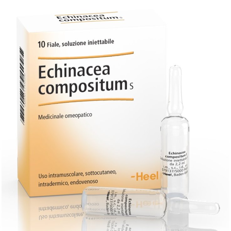 HEEL ECHINACEA COMPOSTA S 10 FIALE DA 2,2 ML L'UNA HEEL ECHINACEA COMPOSTA S 10 FIALE DA 2,2 ML L'UNA