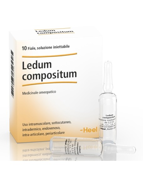 HEEL LEDUM COMPOSITUM 10 FIALE DA 2,2 ML L'UNA