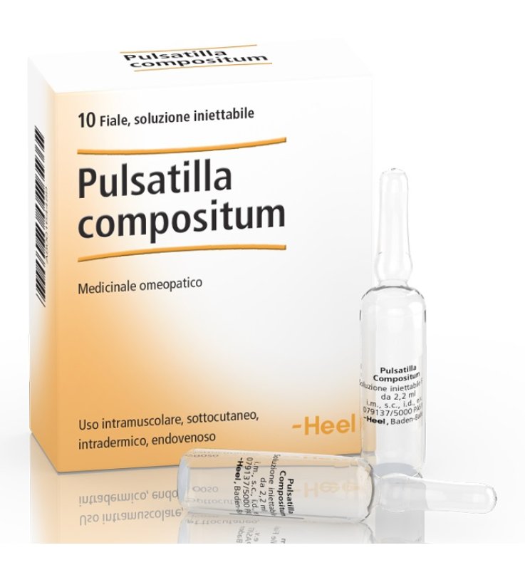 HEEL PULSATILLA COMPOSITUM 10 FIALE DA 2,2 ML L'UNA