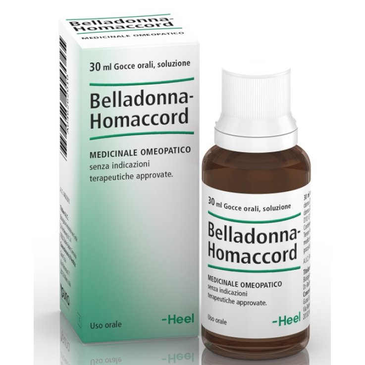 HEEL BELLADONNA HOMACCORD GOCCE 30 ML HEEL BELLADONNA HOMACCORD GOCCE 30 ML