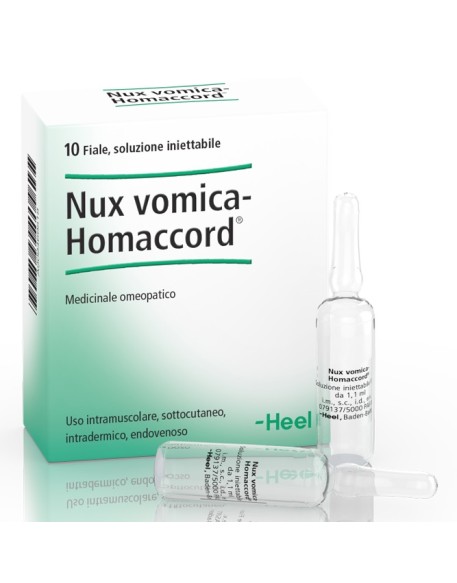 HEEL NUX VOMICA HOMACCORD 10 FIALE