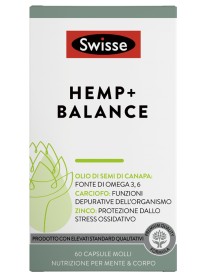 SWISSE HEMP+ BALANCE 60CPS