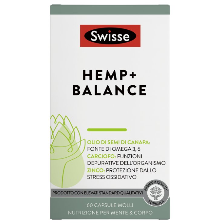 SWISSE HEMP+ BALANCE 60CPS SWISSE HEMP+ BALANCE 60CPS