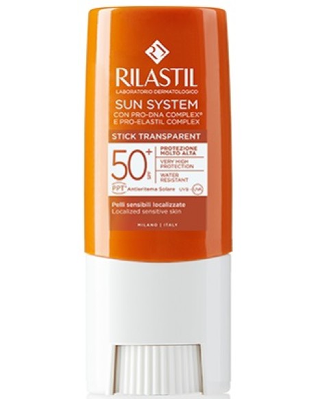 RILASTIL SUN SYSTEM PHOTO PROTECTION TERAPY SPF 50+ STICK TRASPARENTE 8,5 ML