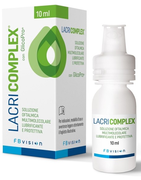 LACRICOMPLEX SOLUZIONE OFTALMICA MULTIMOLECOLARE LUBRIFICANTE PROTETTIVA 10 ML