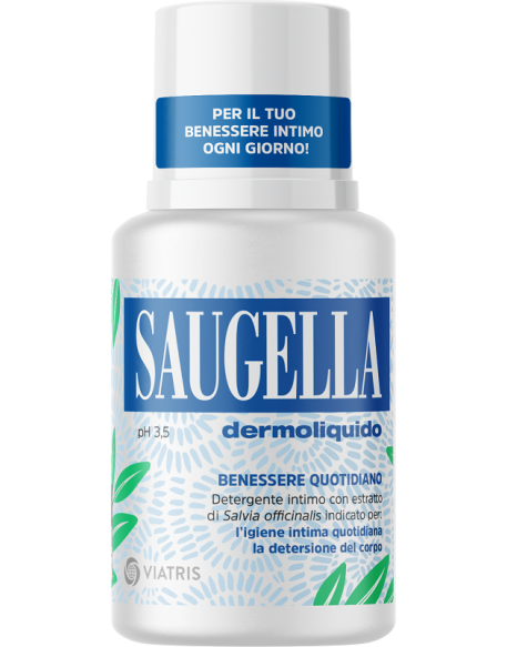 SAUGELLA DERMOLIQUIDO PH 3,5 BENESSERE QUOTIDIANO DETERGENTEINTIMO 100 ML