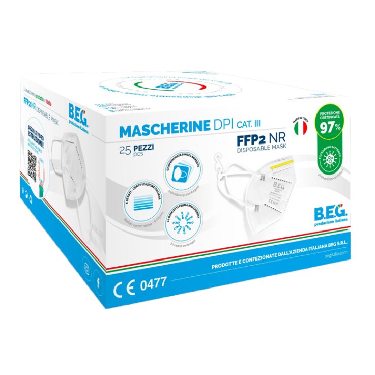 MASCHERINA FFP2 BEIGE 25 PEZZI MASCHERINA FFP2 BEIGE 25 PEZZI