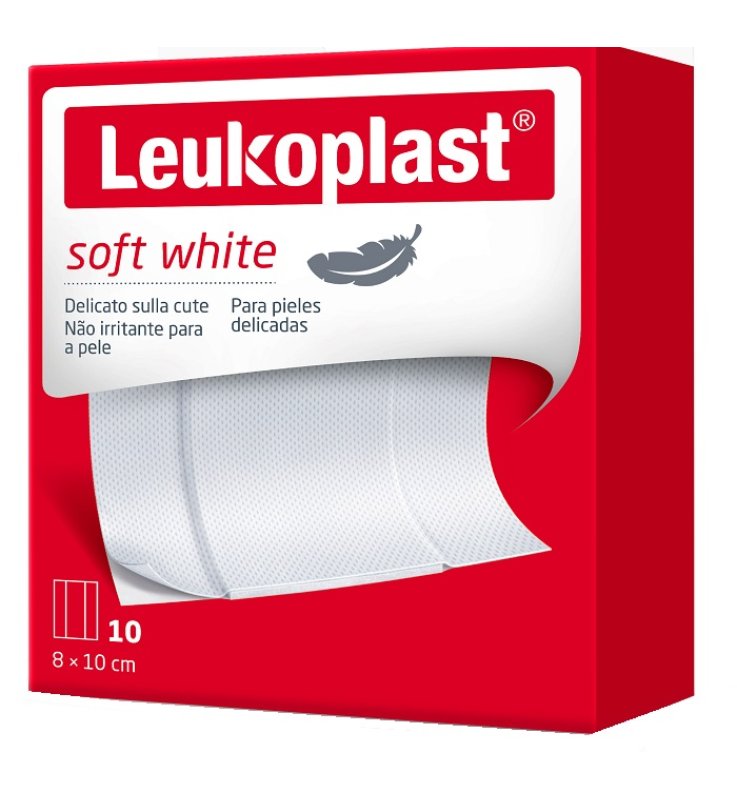 LEUKOPLAST SOFT WHITE 100X8CM