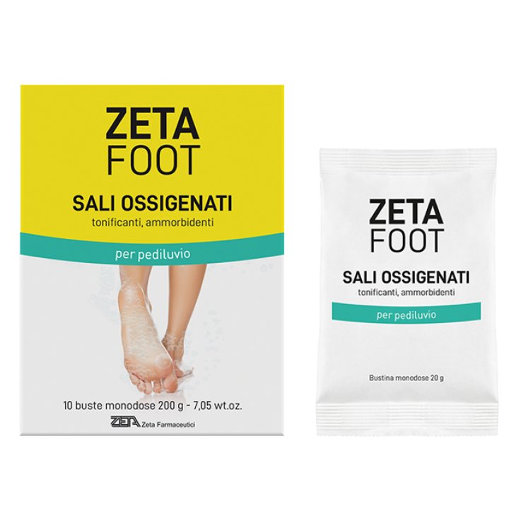 ZETAFOOT SALI OSSIGENENAT 10X20G ZETAFOOT SALI OSSIGENENAT 10X20G
