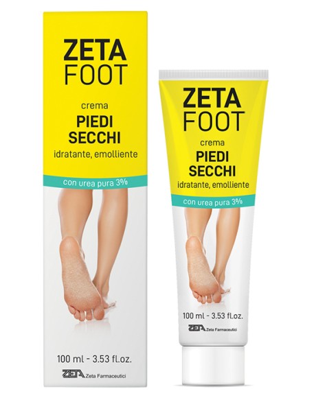 ZETAFOOT CREMA PIEDI SECCH 100ML