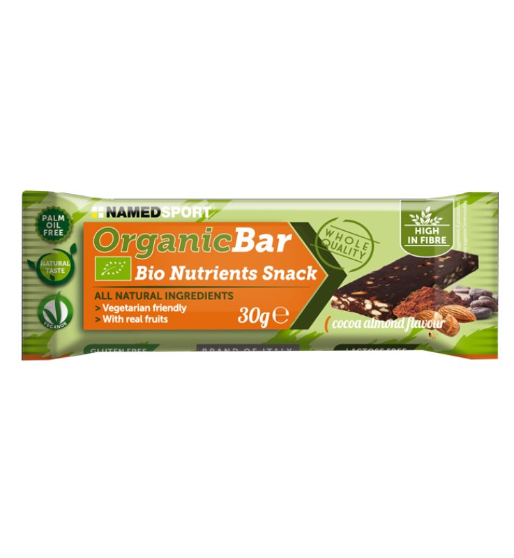 ORGANIC BAR CHOCO-ALMOND 30G