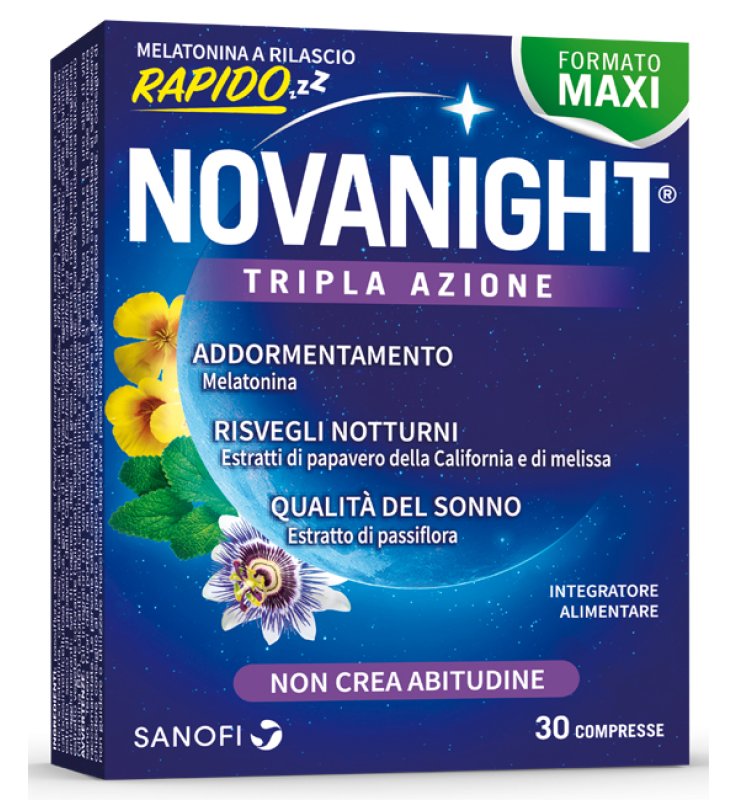 NOVANIGHT 30 COMPRESSE RILASCIO RAPIDO