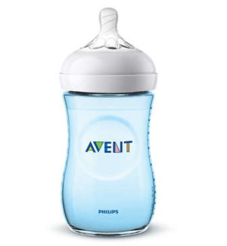 AVENT BIBERON NATURAL PP 330ML AZZURRO SINGLE PACK