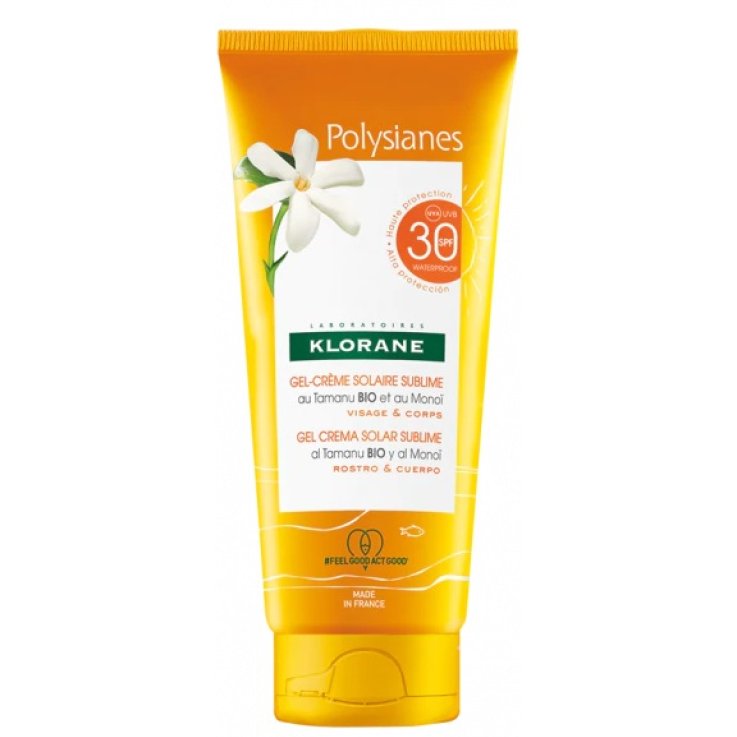 KLORANE GEL-CREMA SOLARE SUBLIME SPF 30 VISO/CORPO 200 ML KLORANE GEL-CREMA SOLARE SUBLIME SPF 30 VISO/CORPO 200 ML