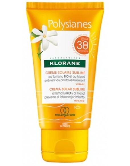 KLORANE CREMA SOLARE SUBLIME SPF 30 VISO 50ML