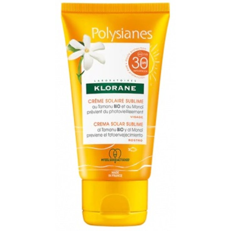 KLORANE CREMA SOLARE SUBLIME SPF 30 VISO 50ML KLORANE CREMA SOLARE SUBLIME SPF 30 VISO 50ML