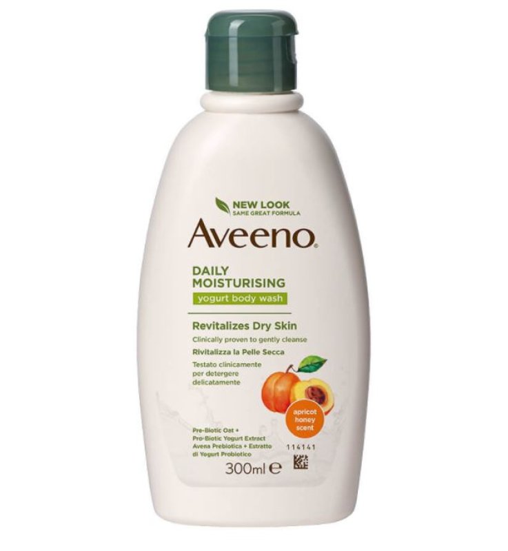 AVEENO BAGNO DOCCIA YOGURT/ALBICOCCA/MIELE 300 ML PROMO