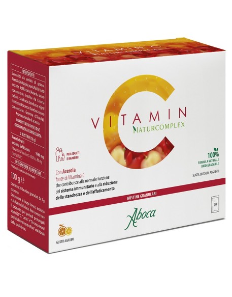 VITAMIN C NATURCOMPLEX 20 BUSTINE