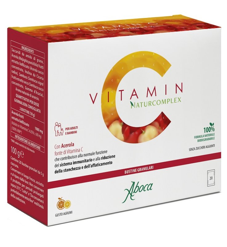 VITAMIN C NATURCOMPLEX 20 BUSTINE