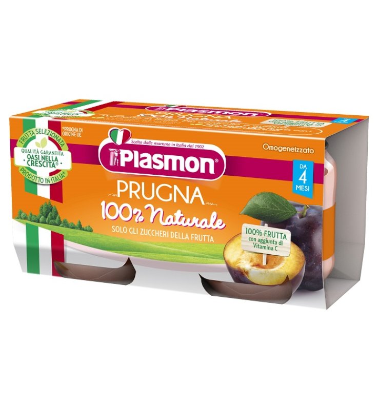 OMOG PLASMON PRUGNA 2X80GR
