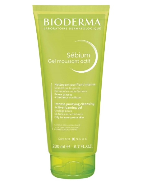 SEBIUM GEL MOUSSANT ACTIF 200 ML