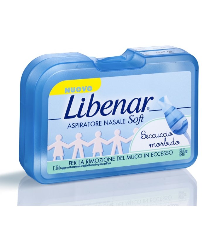 LIBENAR ASPIRATORE NASALE SOFT + 5 FILTRI LIBENAR ASPIRATORE NASALE SOFT + 5 FILTRI