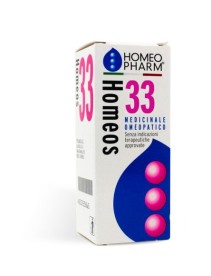 HOMEOS 33 GTT 50ML HOMEOPHARM