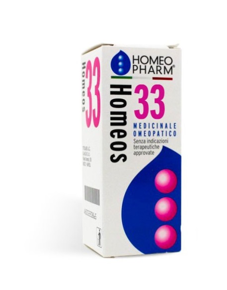 HOMEOS 33 GTT 50ML HOMEOPHARM