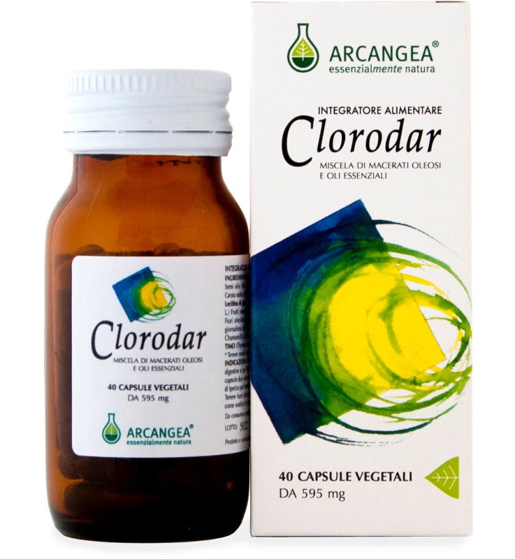 CLORODAR 40 CAPSULE VEGETALI CLORODAR 40 CAPSULE VEGETALI